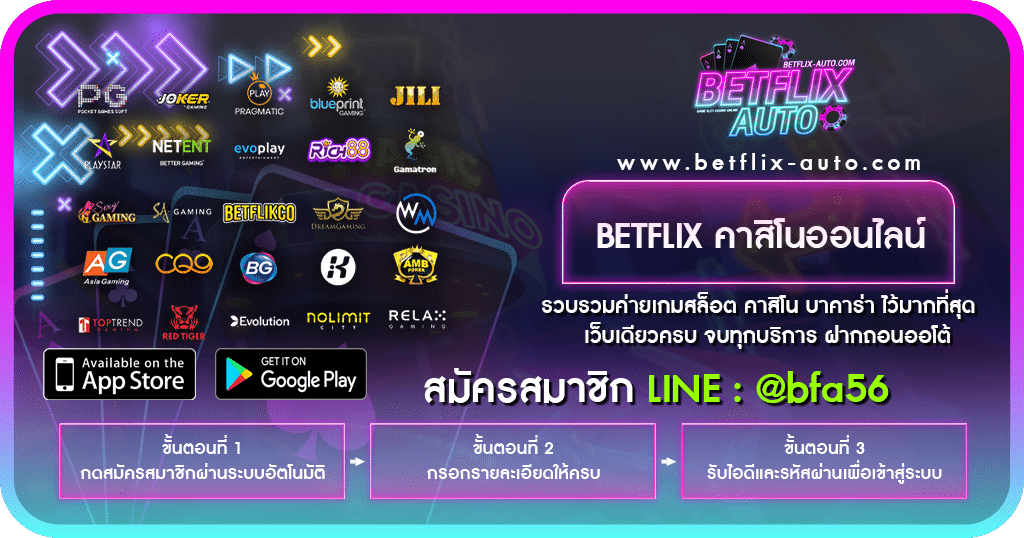 BETFLIX คาสิโนออนไลน์